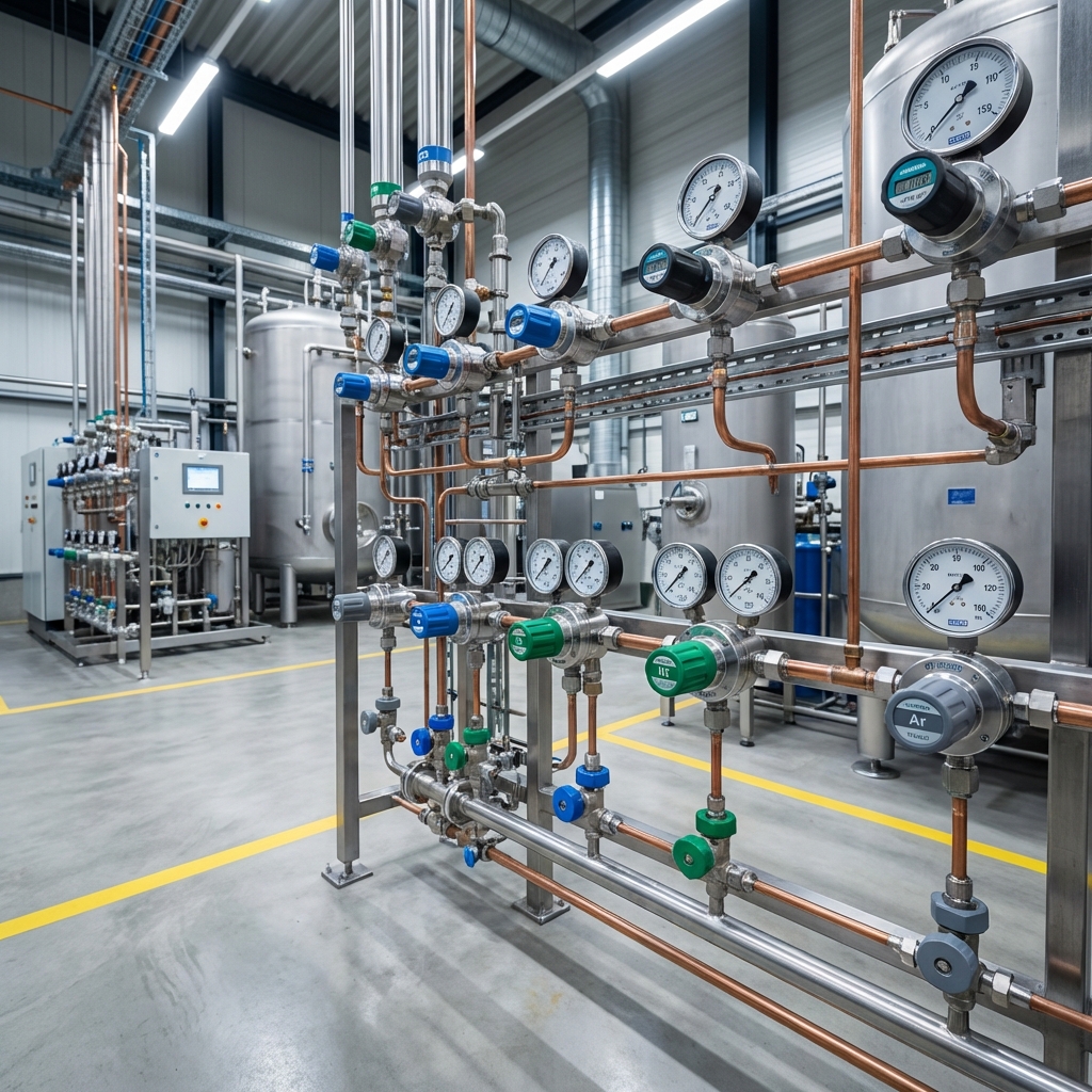 Proizvodnja inštalacijskih tehnik za tehnične pline